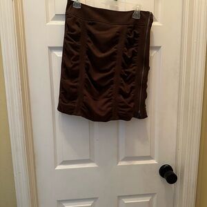 Elegant Brown Women's Skirt